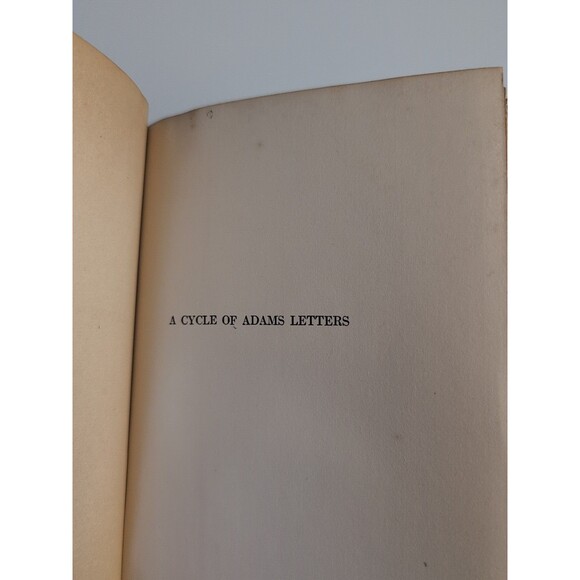 Cycle of Adams Letters 1861–1865 - Worthington Ford - 1920 HC Illustrated - Picture 12 of 16